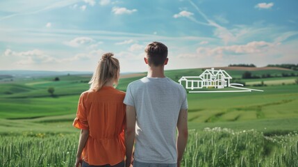 The couple envisioning future home