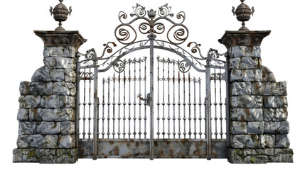 Gate transparent background