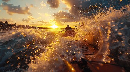 Exhilarating Whitewater Rafting Adventure in Wild Rapids