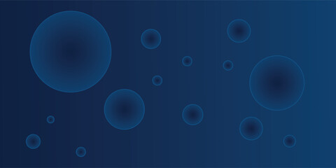 Abstract blue circle background. Vector illustration design for presentation, banner, cover, web, flyer, card, poster, wallpaper, texture, slide and business card