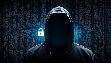 Good protection from hacker attack, cybersecurity concept, data protection or firewall, Hack.