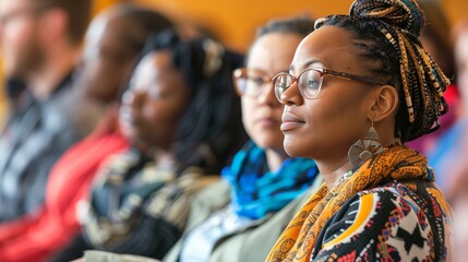 Plan a series of adult education workshops on cultural competency, promoting understanding and respect for diverse backgrounds and perspectives