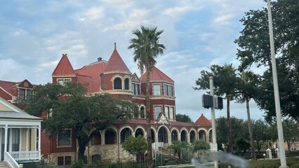 beautiful Galveston city, Texas, USA