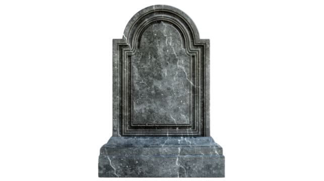 Tombstone transparent background