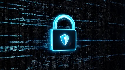 Good protection from hacker attack, cybersecurity concept, data protection or firewall, Hack.