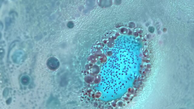 Abundance of seco prob observed in microscopic aquatic environment