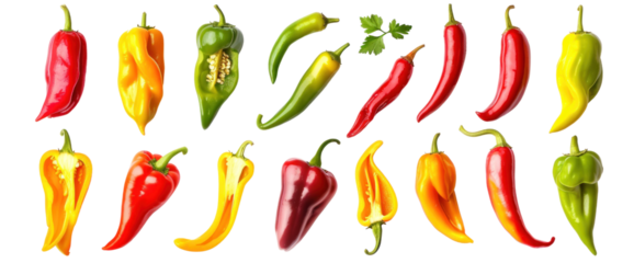 set of chili variants
