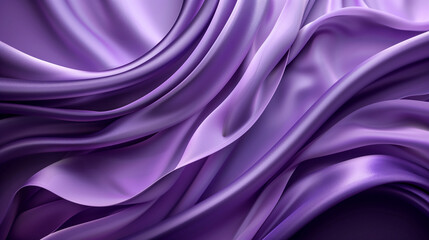 Obraz premium Purple background, beautiful backdrop with waves, fabric
