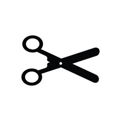 scissors icon illustration design