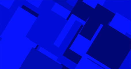 abstract blue geometric background with rectangles