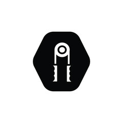 hand grip vector type icon