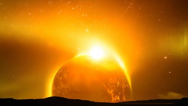 solar flares and aurora borealis