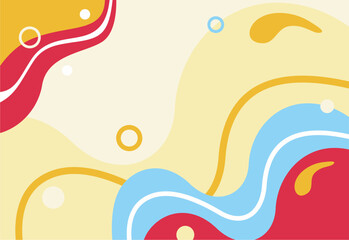 colorful fluid abstract background design