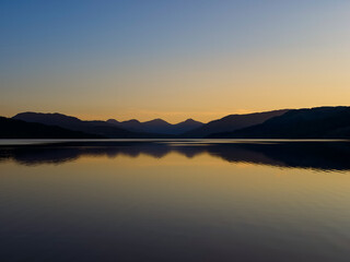 Fototapeta premium Loch Katrine Sunset