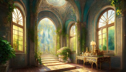 Fototapeta premium interior of the room