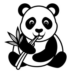 panda bear Vector