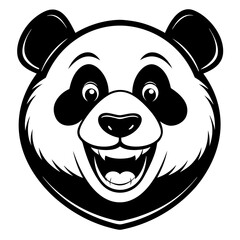 panda bear Vector