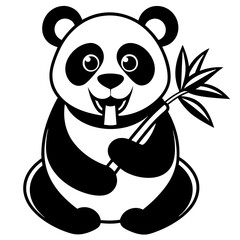 panda bear Vector