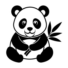 panda bear Vector