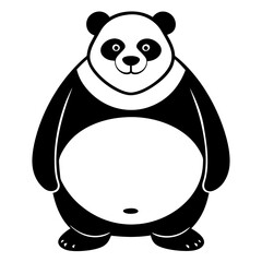 panda bear Vector