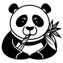panda bear Vector