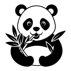 panda bear Vector