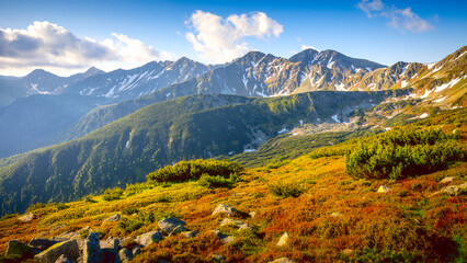 autumn in the mountains