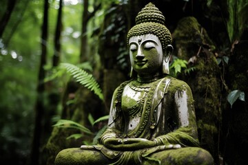 Obraz premium statue of buddha