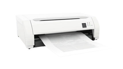 Printer transparent background