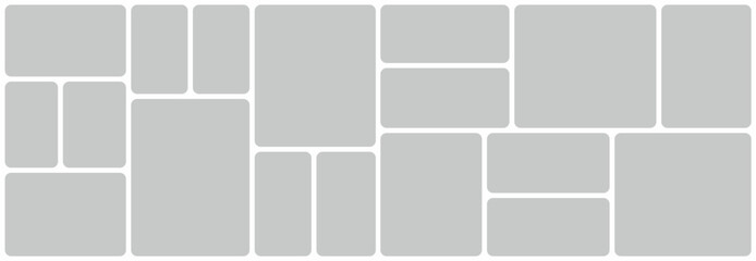 Pictures or photos frame collage abstract photo frames and digital photo wall template