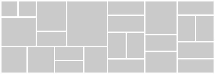 Pictures or photos frame collage abstract photo frames and digital photo wall template