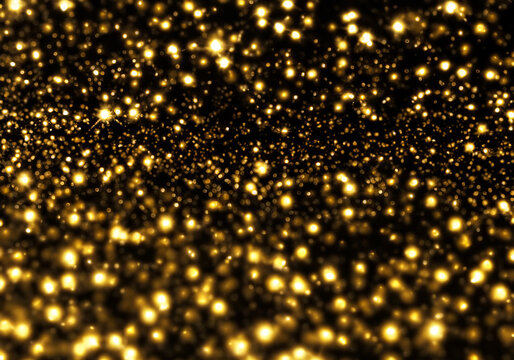  vector  of golden sparkel background 
