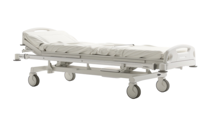 Hospital Bed Designed for Patient Comfort in Medical Facilities During Daytime Hours