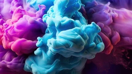 Obraz premium Abstract Swirling Colors