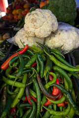 Paprika und Brokoli 