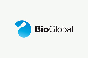 Bio global logo design royalty free image vector business template 