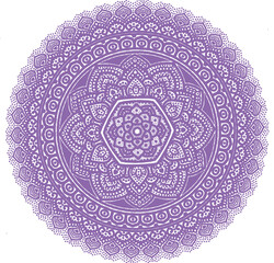 Signs and symbols. Circle pattern lotus or flower mandala art design. beauty, fashion, geometry, colorful, vintage, tradition, classic, dco, cycle.