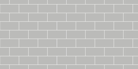 White brick background texture. gray brick pattern and white background wall brick.