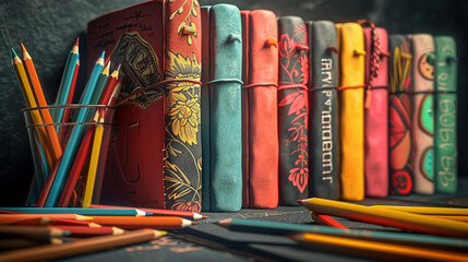 Obraz premium Fashion Sketchbook Elegance