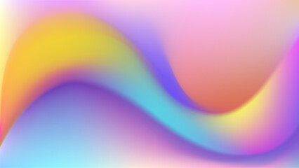 Gradient abstract background. Colorful fluid shapes for poster, banner, flyer and presentation.