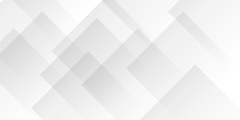 Abstract white background with diamond and triangle shapes layered in modern abstract pattern design. Abstract geometric technological background vector creative design. Cover template isolated. 