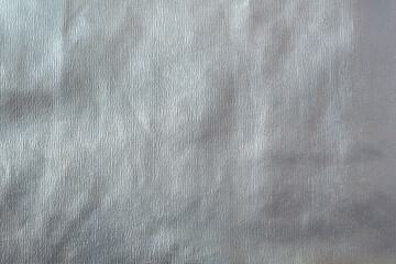 Silver textured background close up
