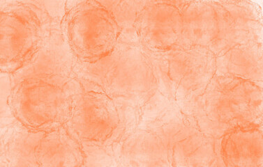 background watercolor orange peach, delicate, fashionable, universal, for website, packaging, poster, raster illustration. Fitness, food, business, beauty, fashion. Free space for text.