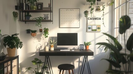 Minimalistic Home Office
