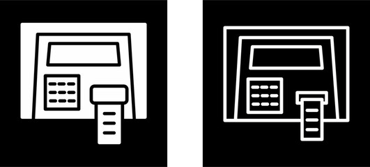 ATM Machine Vector Icon