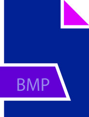 BMP File format icon shape