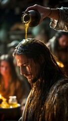 Jesus was anointed with spikenard by a woman in Bethany