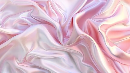 Obraz premium Luxurious soft flowing cloth, elegant background for product mockup and event jewelry, 3D render