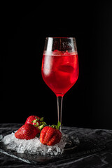 strawberry cocktail