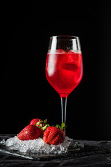 strawberry cocktail